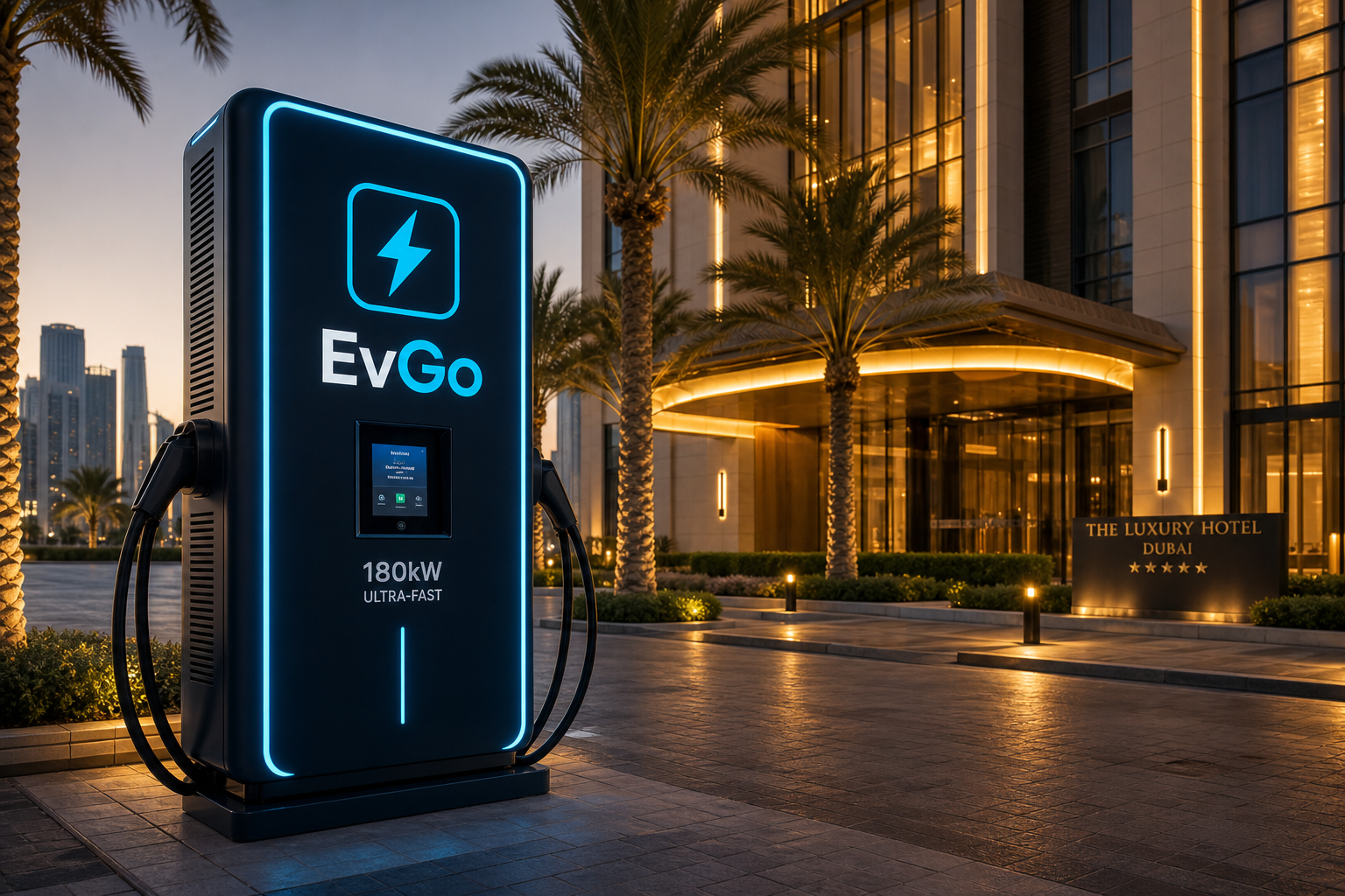EvGo Ultra 180kW — EV charging station